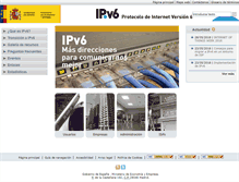 Tablet Screenshot of ipv6.es