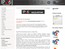 Tablet Screenshot of ipv6.net.tr